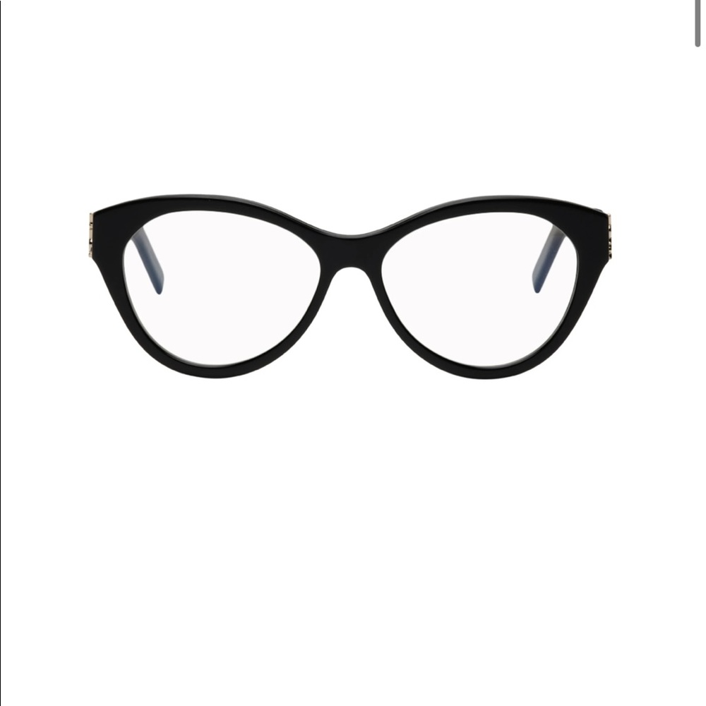 NWT Saint Laurent Black SL M96 Cat-Eye Glasses